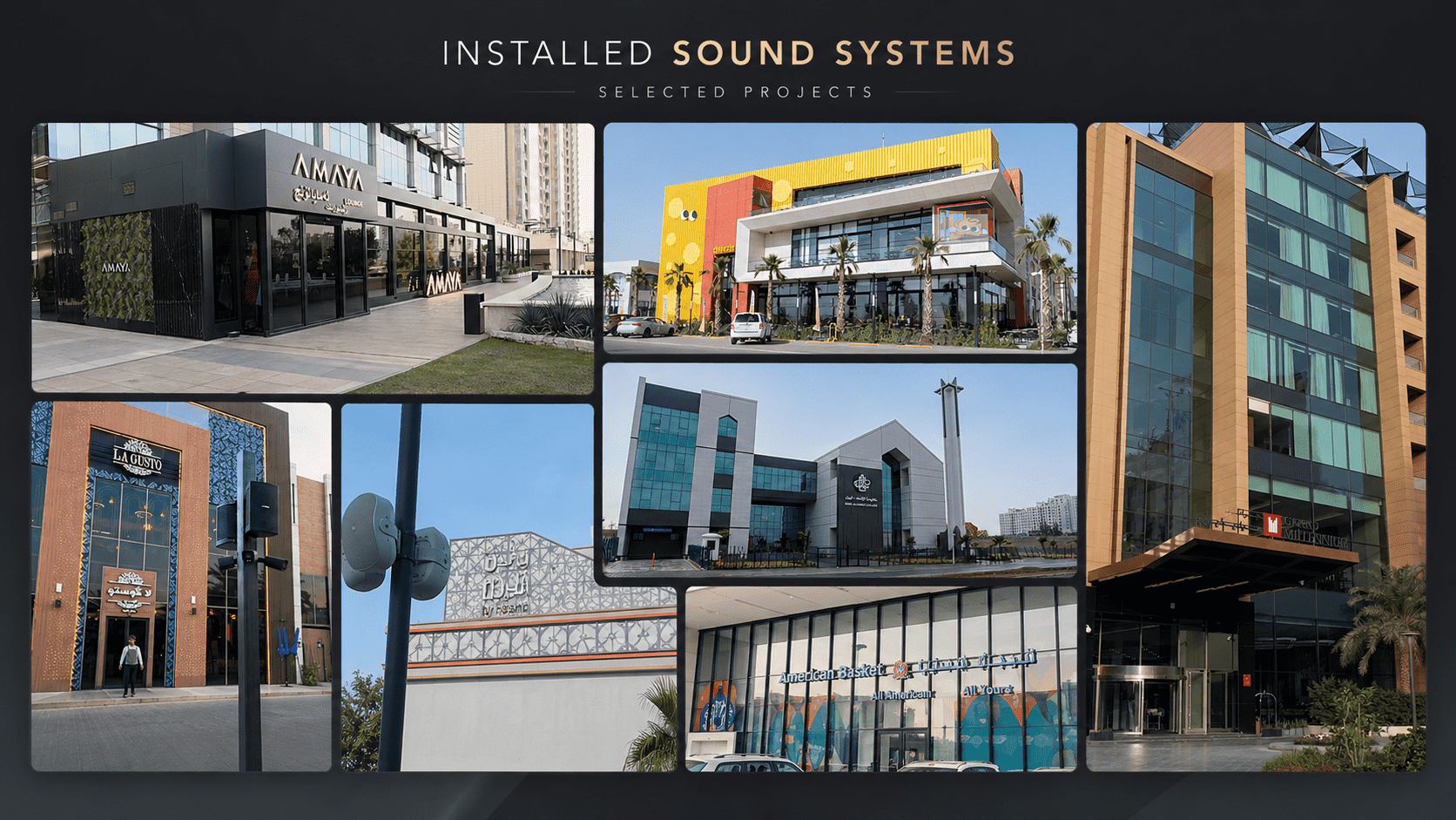 Project Documentation / Installed Sound Systems