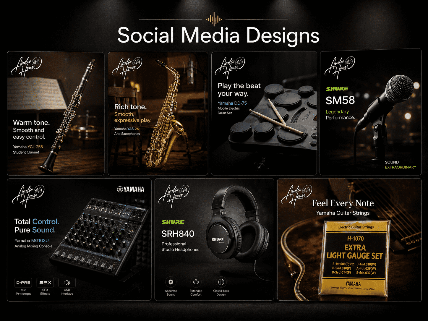 Social Media Designs