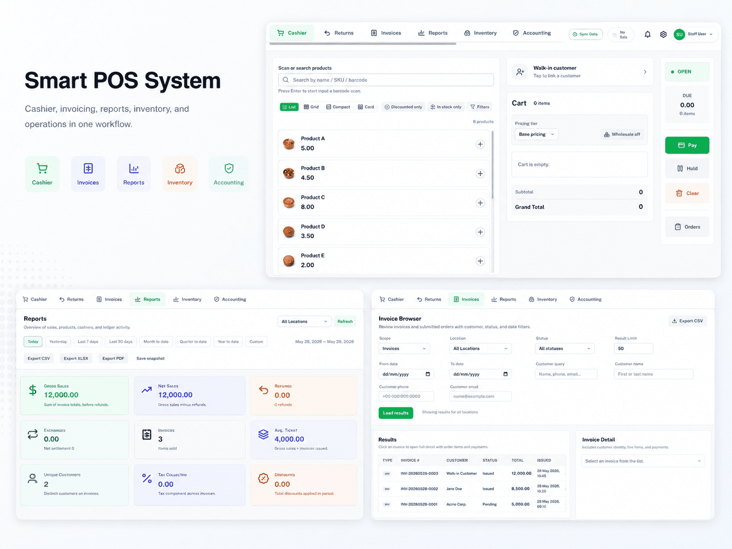 Smart POS System